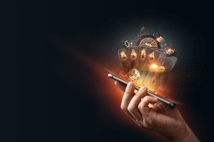 Tampilan antarmuka platform evowars dengan berbagai kategori permainan